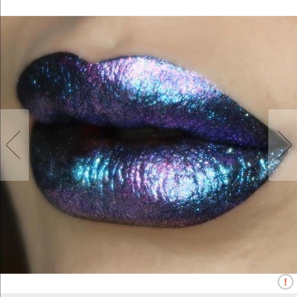 🦇🖤BLACK UNICORN Diamond Crusher Lip Top NWT - Picture 6 of 8